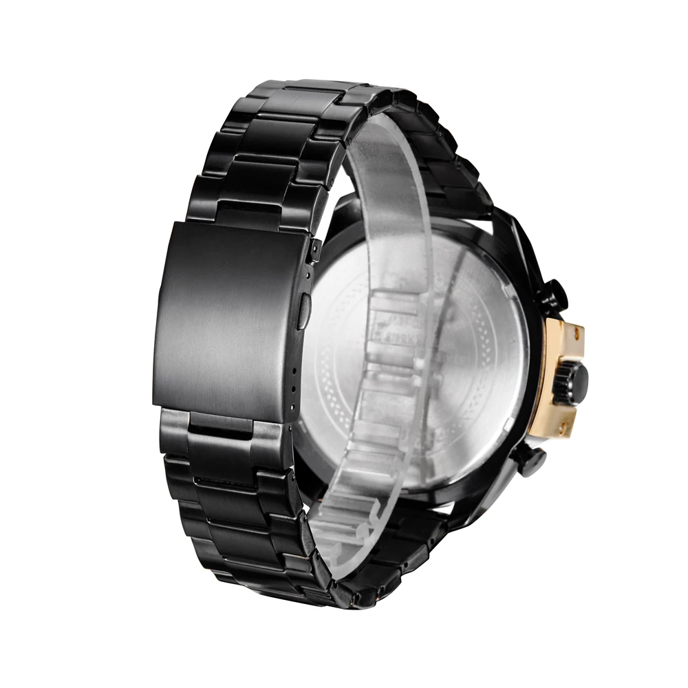 NOIR & GOLD Cagarny Business Black-Gold Watch