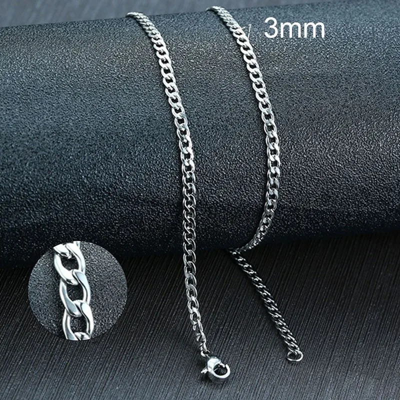 NOIR & GOLD Vnox Cuban Link Chain Black-Gold Necklace